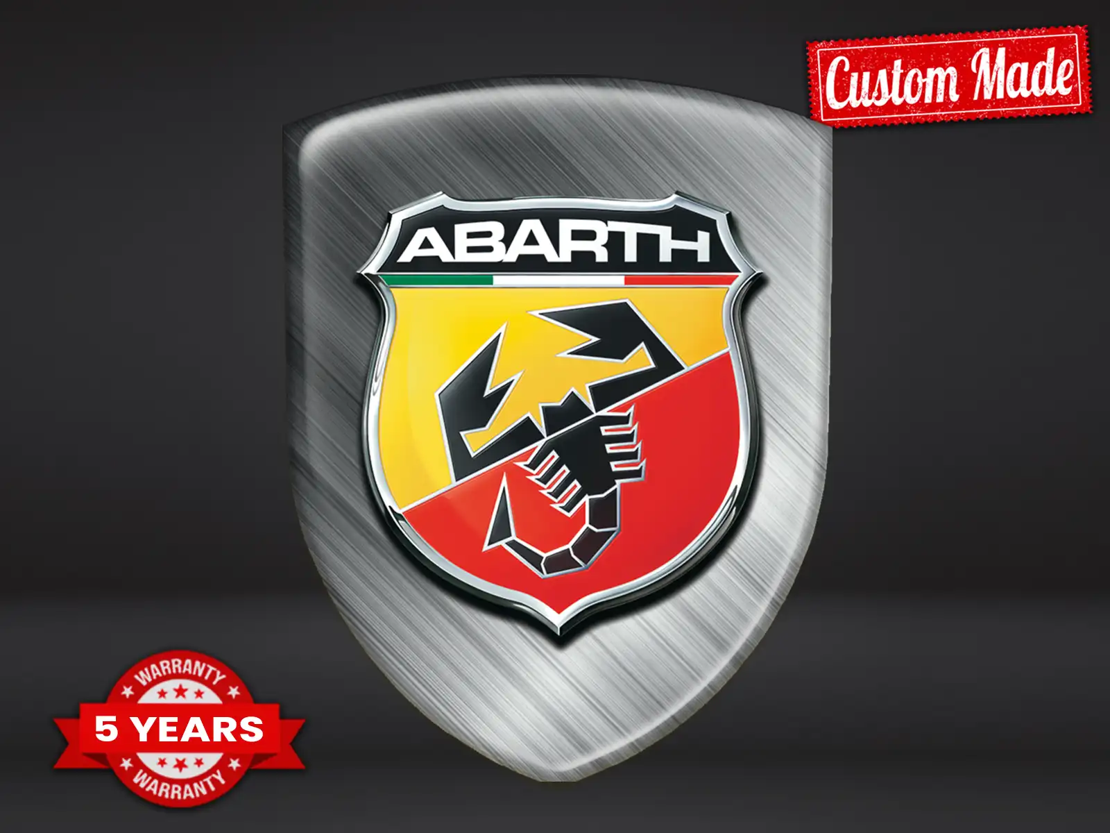 Fiat Abarth Karosserieaufkleber Stil Max Modern Pro Haltbar